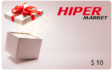 Giftcard Hiper Market $10